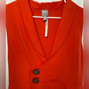 ASOS brand pantsuit orange